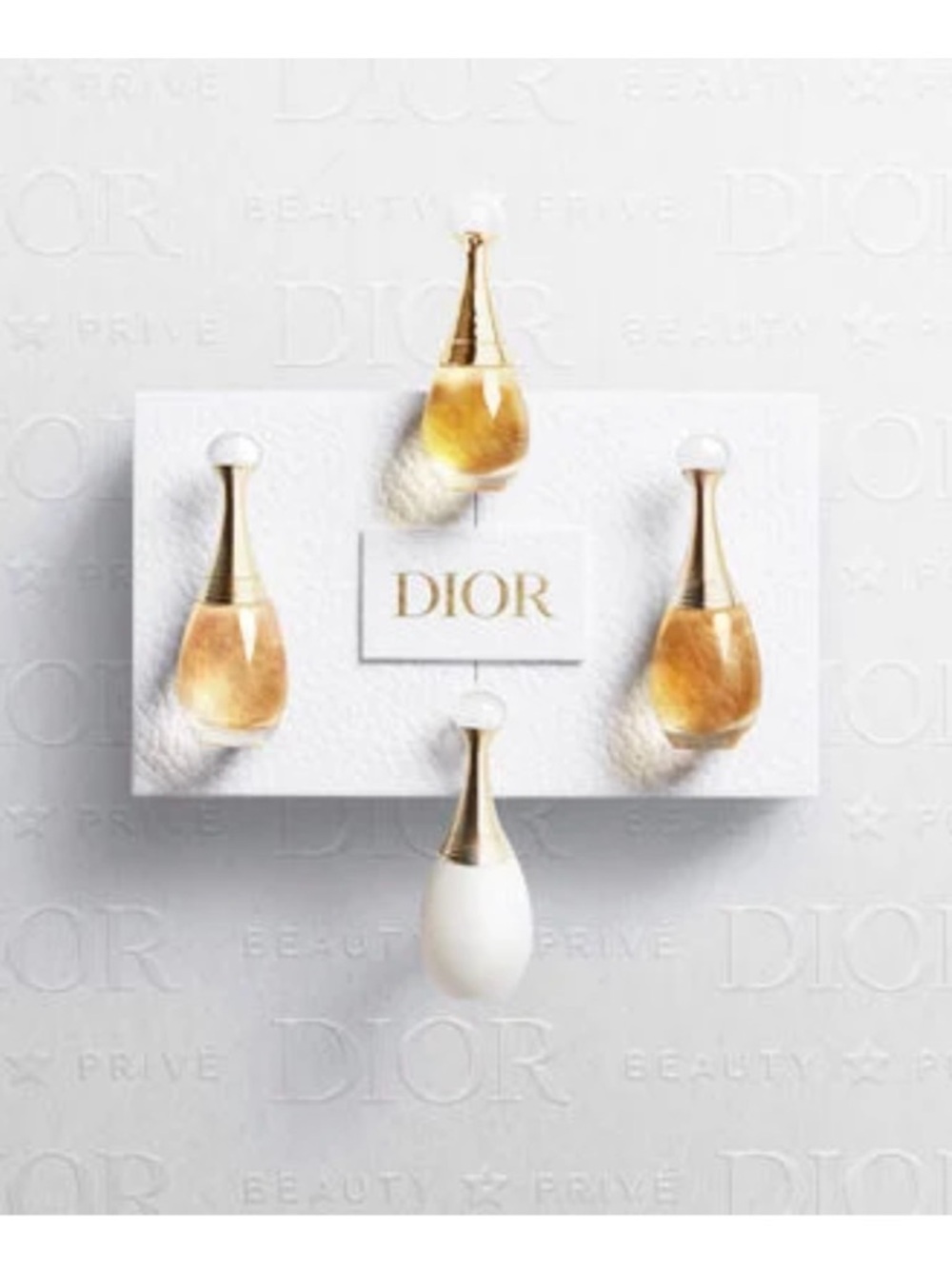 Dior gold member exclusive J'adore 4 mini gift set
